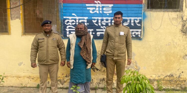 पुलिस टीम के एनबीडब्ल्यू वारंटी अभियुक्त को बड़ापुर बिजनौर से गिरफ्तार कर भेजा जेल….