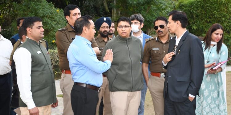 26 से 28 मार्च तक रामनगर में प्रस्तावित G20 समिट की तैयारियों को लेकर किया निरीक्षण….