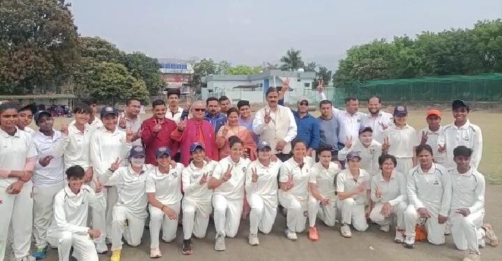 5 वें राज्य स्तरीय T20 महिला क्रिकेट प्रतियोगिता की हुई शुरुआत…..
