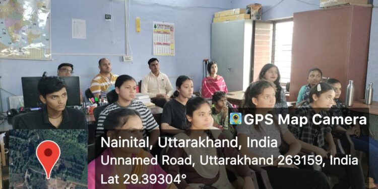 राजकीय महाविद्यालय कोटाबाग में किया गया मन की बात कार्यक्रम…..