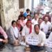 कांग्रेसी नेताओं ने तीन सूत्रीय मांगों को लेकर विद्युत उपकेंद्र पर किया 1 घंटे का मौन उपवास……….