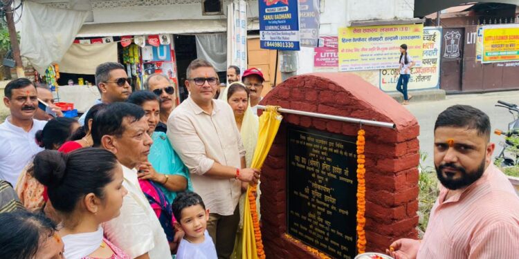 विधायक सुमित हृदयेश ने किया 89.66 लाख की 4 महत्वपूर्ण योजनाओं का लोकार्पण……..