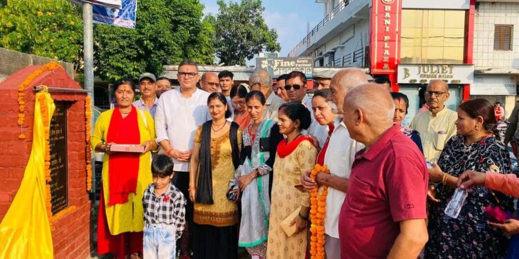 हल्द्वानी विधायक सुमित हृदयेश ने किया 56 लाख लागत की 3 महत्वपूर्ण योजनाओं का लोकार्पण……