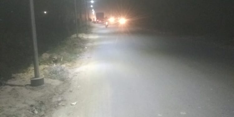 महुआखेड़ा गंज हुआ जगमग,सतीश कुमार और नसिमा बेगम की तिगड़ी आई काम, पुष्कर सिंह धामी करा रहे हैं जमके विकास…….