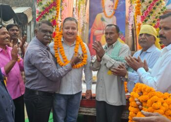 कालाढूंगी में निकाली गई भगवान बाल्मिकी जयंती….