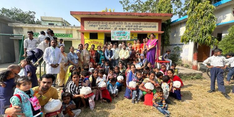 सारथी परिवार ने राजकीय प्राथमिक विद्यालय मल्ली बमौरी में बच्चों संग बड़े धूम धाम से मनाई दीवाली…..