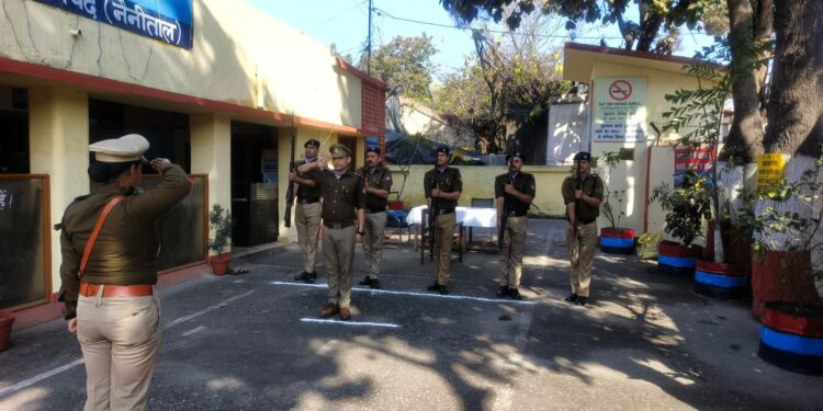 सी.ओ.लालकुआं ने किया कोतवाली लालकुआं का अर्द्धवार्षिक निरीक्षण, क्षेत्र में प्रभावी पुलिसिंग करने के दिए निर्देश