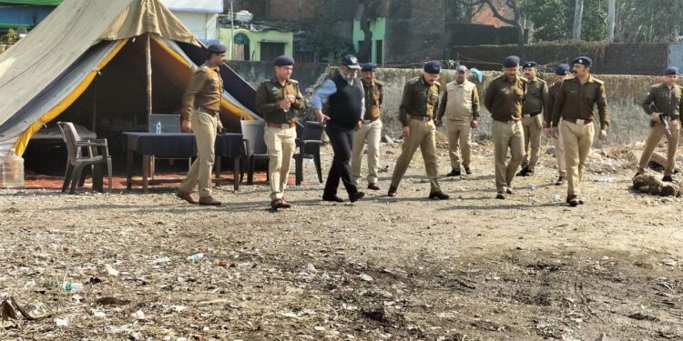 ADG प्रशासन ने बनभूलपुरा क्षेत्र का लिया जायजा, नई चौकी का किया स्थलीय निरीक्षण, दिए निर्देश