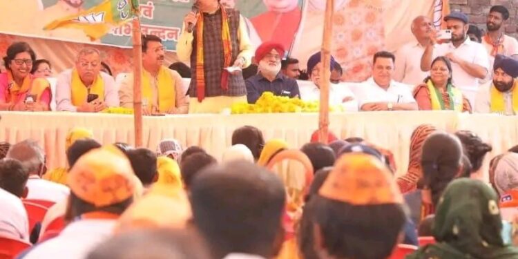 कांग्रेस के पास न नीति, न नीयत, न चेहराः भट्ट,काशीपुर क्षेत्र में भाजपा प्रत्याशी ने किया धुंआधार प्रचार