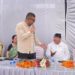 कुमाऊं मीडिया प्रभारी नीरज तिवारी के आवास में कांग्रेस की विशाल जनसभा
