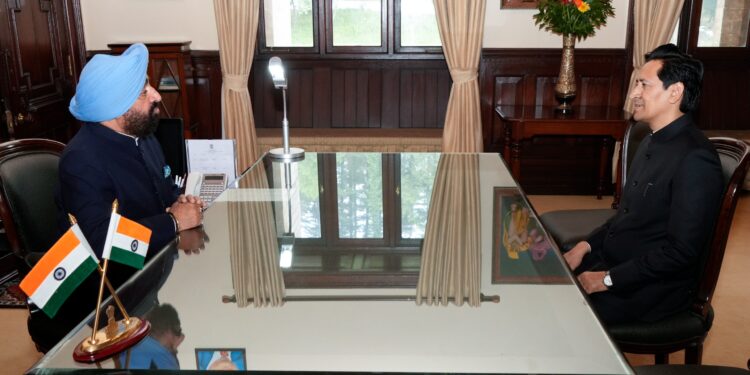 राज्यपाल लेफ्टिनेंट जनरल गुरमीत सिंह (से नि) ने मण्डल एवं जिले की ली जानकारियां