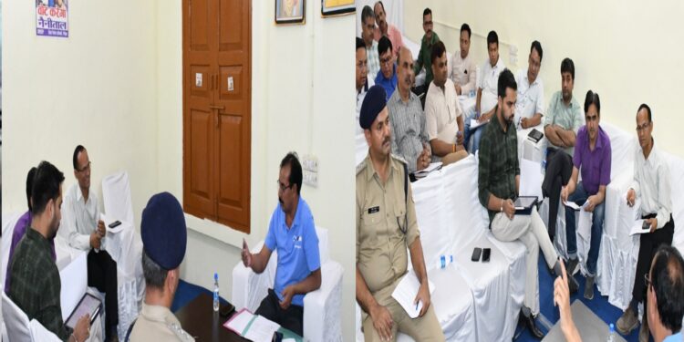 एमबीपीजी कालेज में जनपद के सभी नोडल अधिकारियों को आगामी मतगणना 04 जून की तैयारियों के सम्बन्ध में उप जिला निर्वाचन अधिकारी ने दिये निर्देश