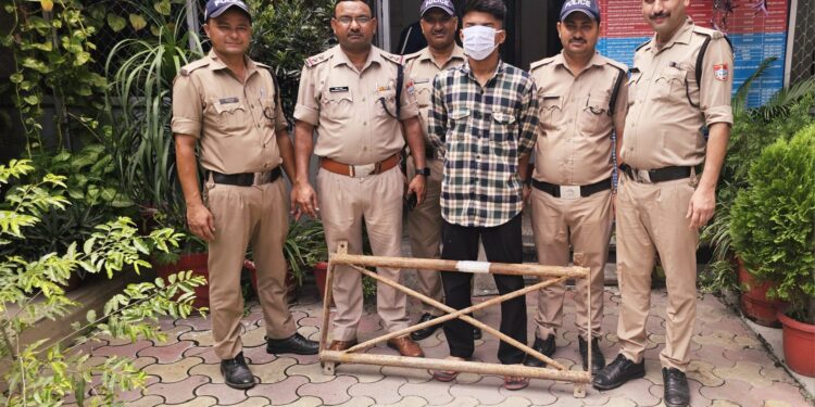 नुमाईश में हुई घटना में लोहे के एंगल से वार करने वाले एक और आरोपी को हल्द्वानी पुलिस ने किया गिरफ्तार