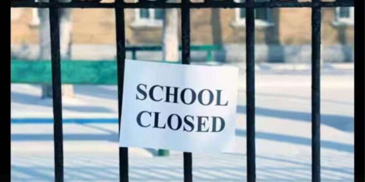 नैनीताल_भारी बारिश को लेकर कल ज़िलें के स्कूलों में अवकाश घोषित