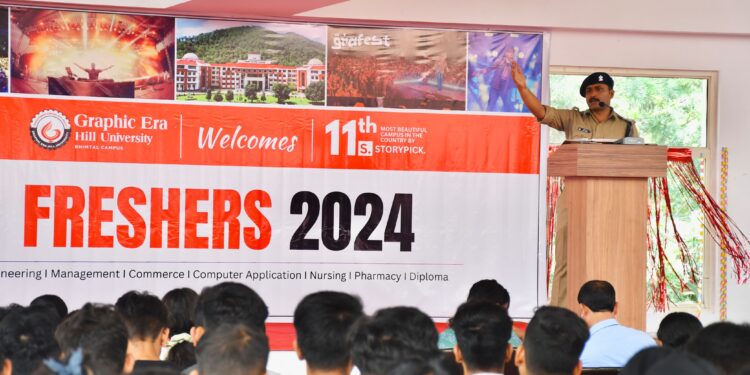 CO ऑप्स ने ग्राफिक ऐरा कॉलेज भीमताल में पढ़ाया साईबर सिक्योरिटी का पाठ, कहा- डिजिटल सुरक्षा है बेहद ज़रूरी