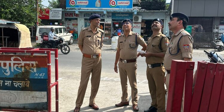 हल्द्वानी_एसपी सिटी हल्द्वानी ने थाना मुखानी का किया अर्द्धवार्षिक निरीक्षण, दिए कड़े निर्देश