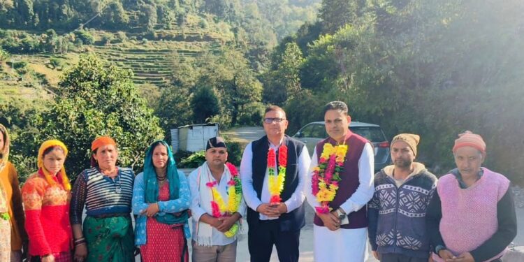 कांग्रेस प्रत्याशी मनोज रावत के समर्थन में विधायक सुमित हृदयेश का ताबड़तोड़ जनसंपर्क अभियान