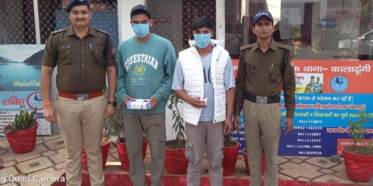 कालाढूंगी के कोटाबाग में गोलीकांड करने वाले दोनों आरोपी गिरफ्तार, अवैध हथियार भी बरामद
