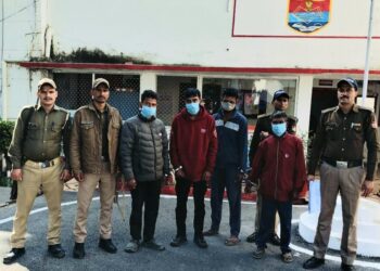 कालाढूंगी क्षेत्र से फरार 04 वारंटी आए पुलिस की गिरफ्त में