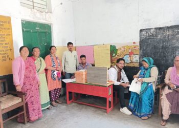 सभासद के आवास पर हुआ नर्सिंग होम एंड हॉस्पिटल नेत्र रोग द्वारा परीक्षण शिविर का आयोजन