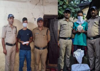 वनभूलपुरा में बड़ी पुलिस कार्रवाई, अवैध शराब और चाकू के साथ आरोपी पकड़े गए”